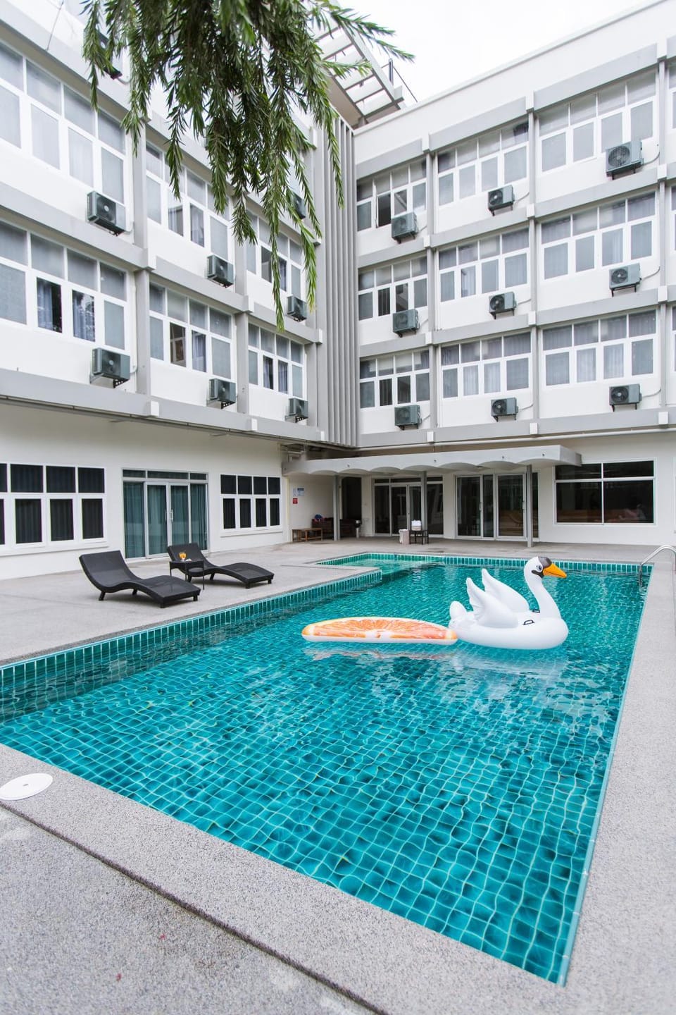 Property building, Swimming pool