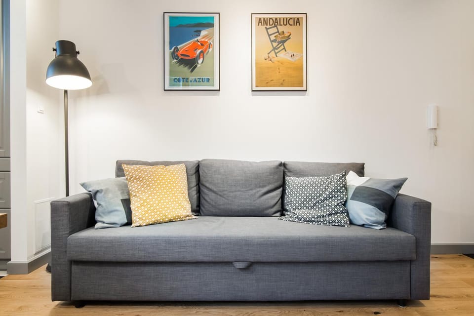 Living room, Bedroom