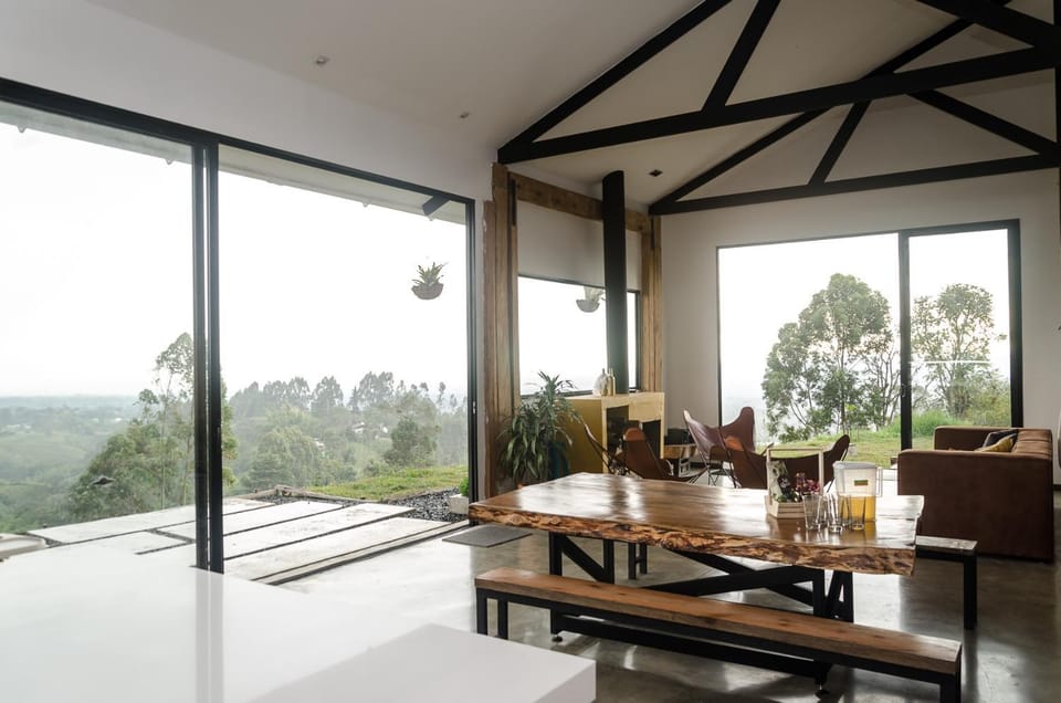 Natural landscape, View (from property/room), Dining area