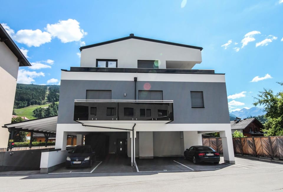 Property building, Day, Parking