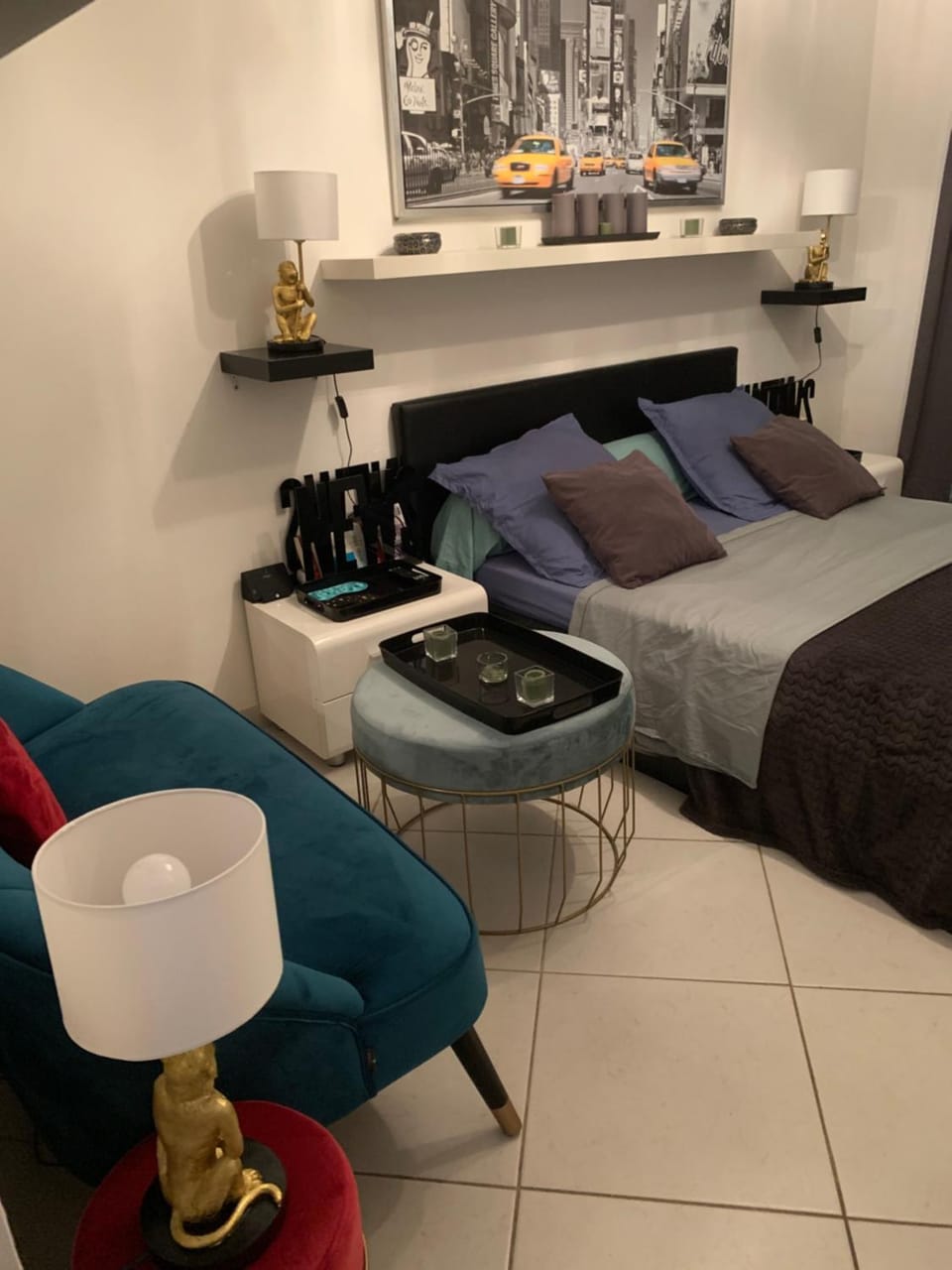 Chambre dans guest house Borrigo Bed and Breakfast in Roquebrune-Cap-Martin