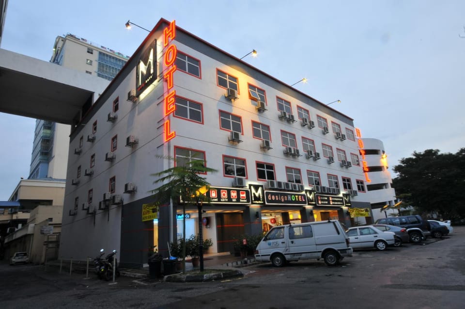 Property building, Sunset