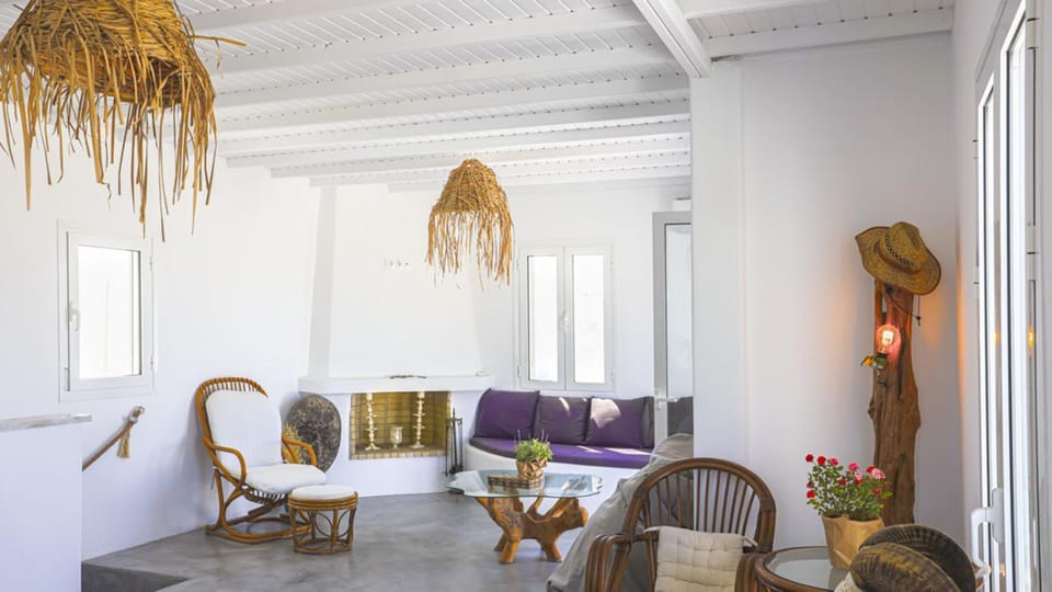 Unique Sea View Mykonos Villa Villa in Decentralized Administration of the Aegean