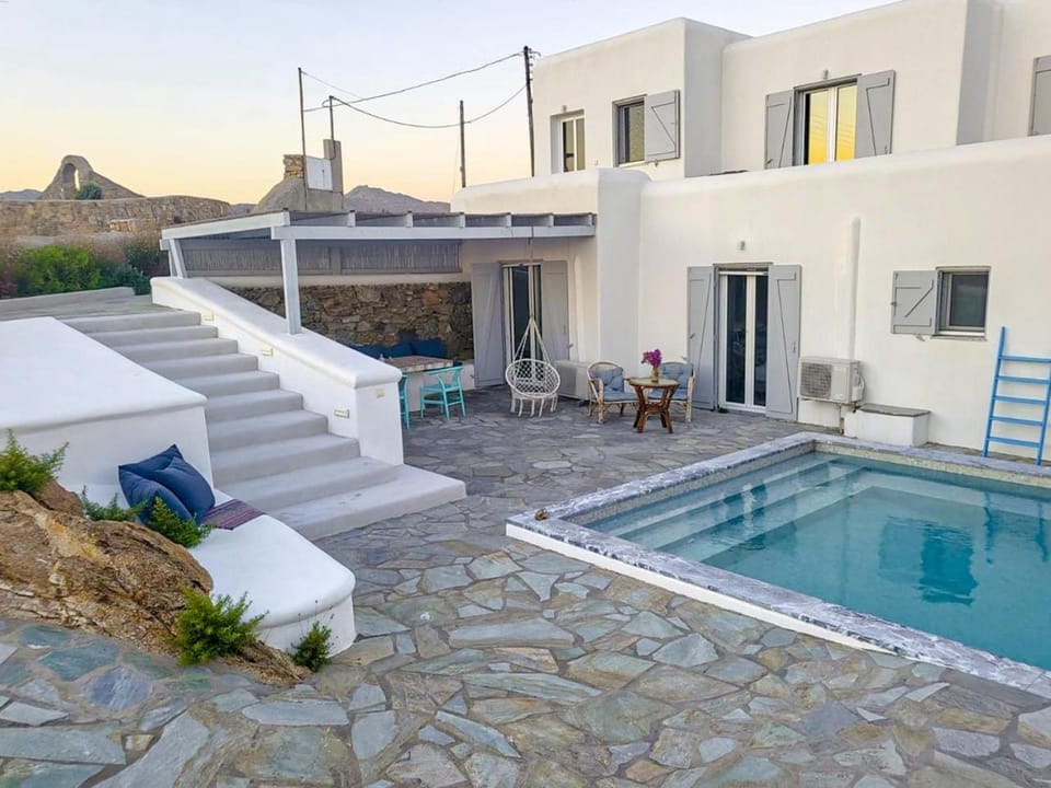 Unique Sea View Mykonos Villa Villa in Decentralized Administration of the Aegean