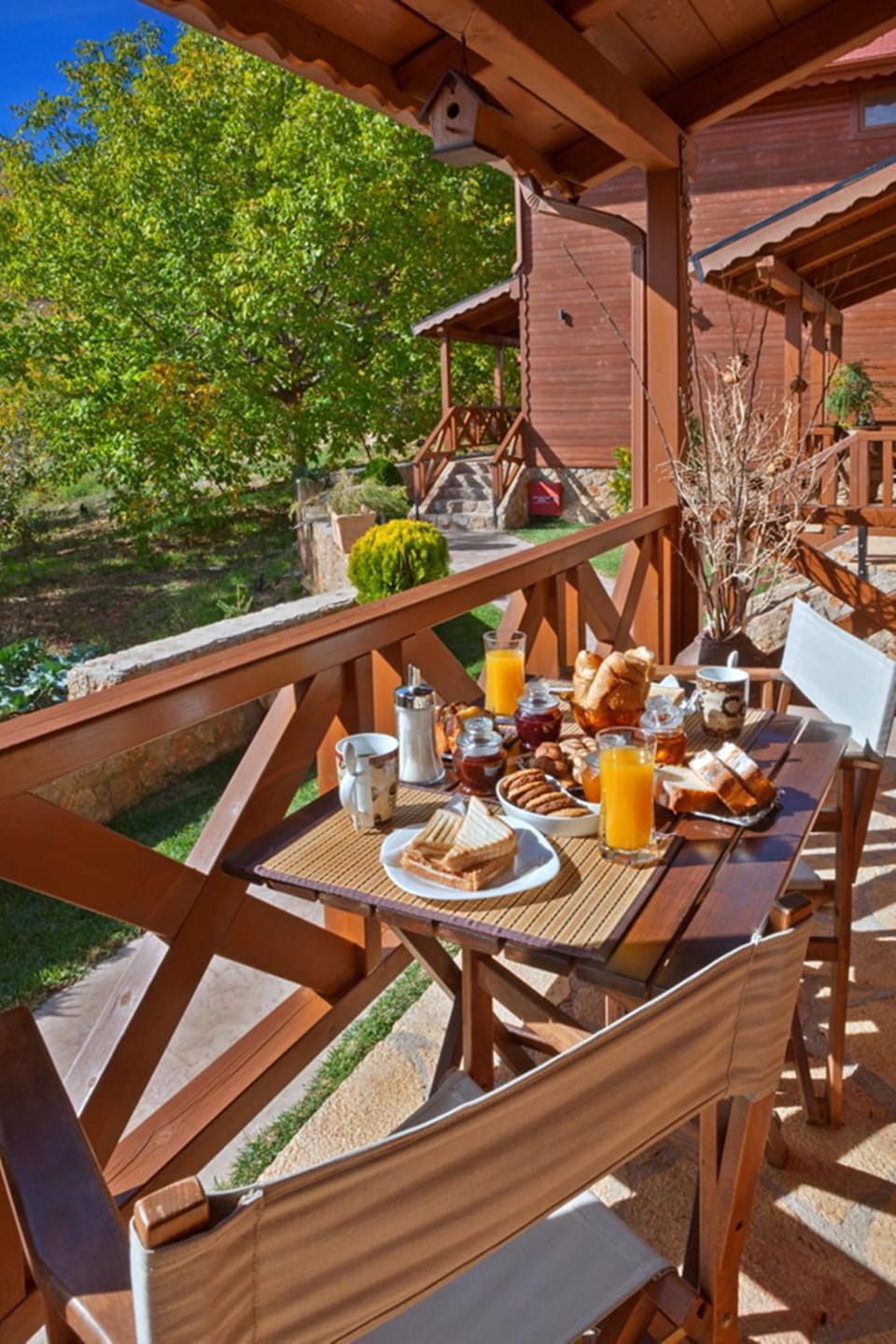 Mountain view, Breakfast