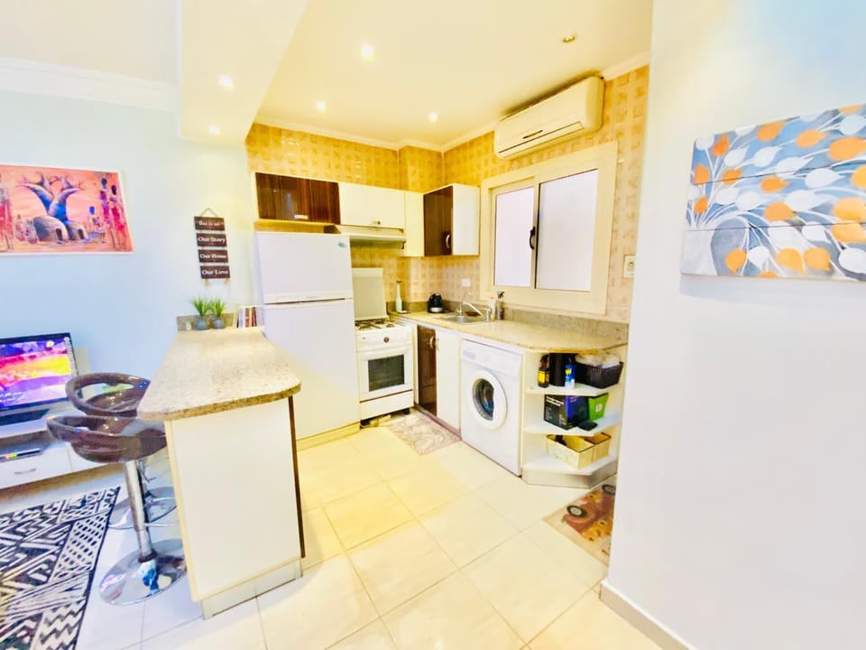 Panda Grey with balcony Hurghada center Apartment in Hurghada