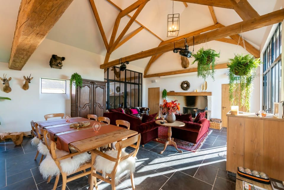 Living room, Dining area, Dinner