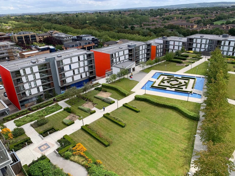 Bird's eye view, Garden view