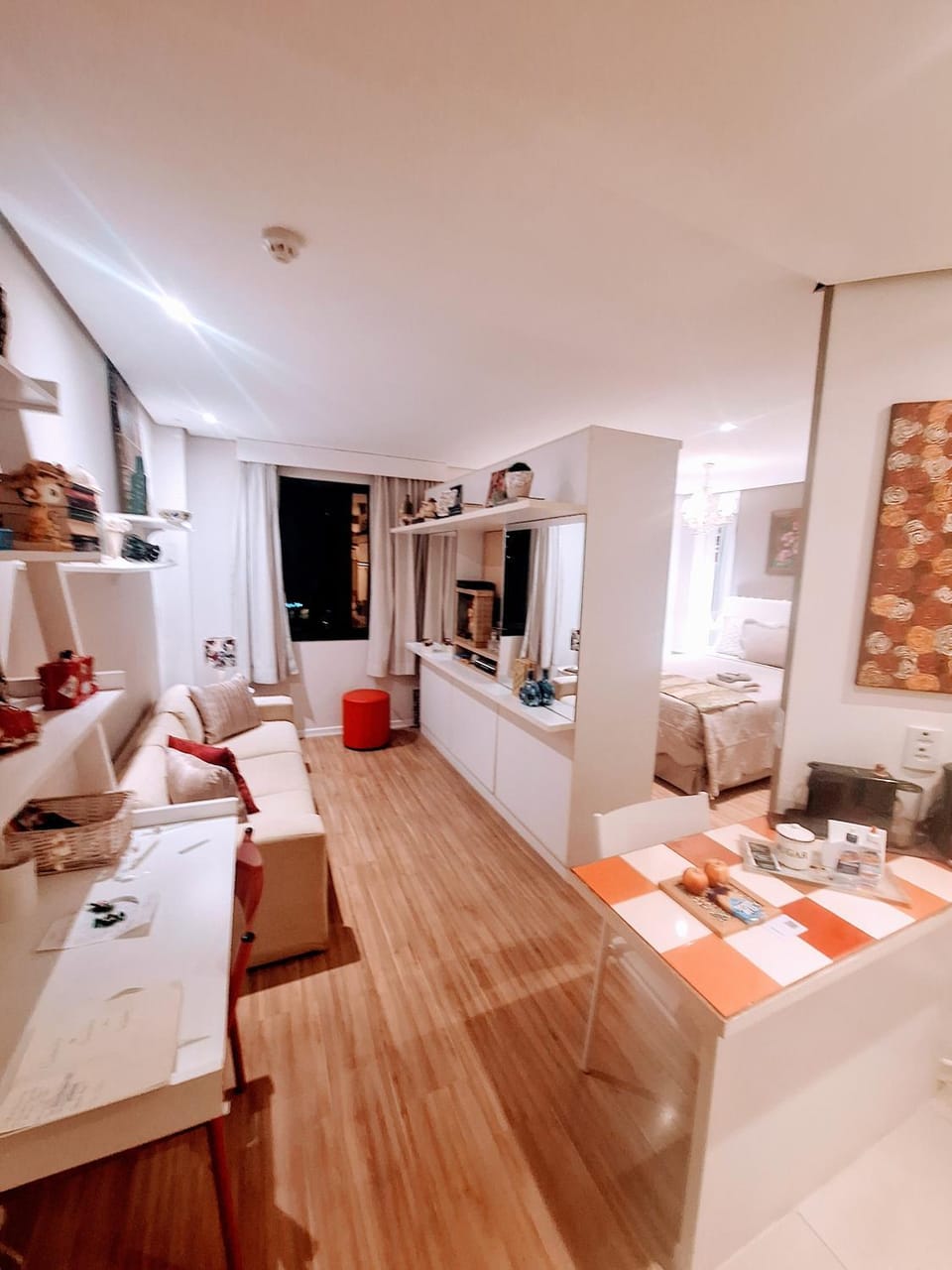 Kitchen or kitchenette, Living room, Photo of the whole room