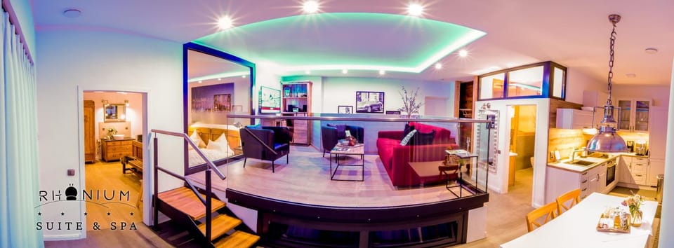 Kitchen or kitchenette, Living room, Photo of the whole room, Decorative detail, Dining area