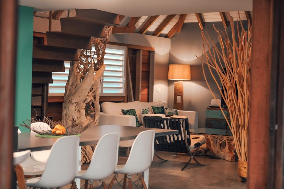 Silverfish Lodge villa accès plage Villa in Grande-Terre, Guadeloupe