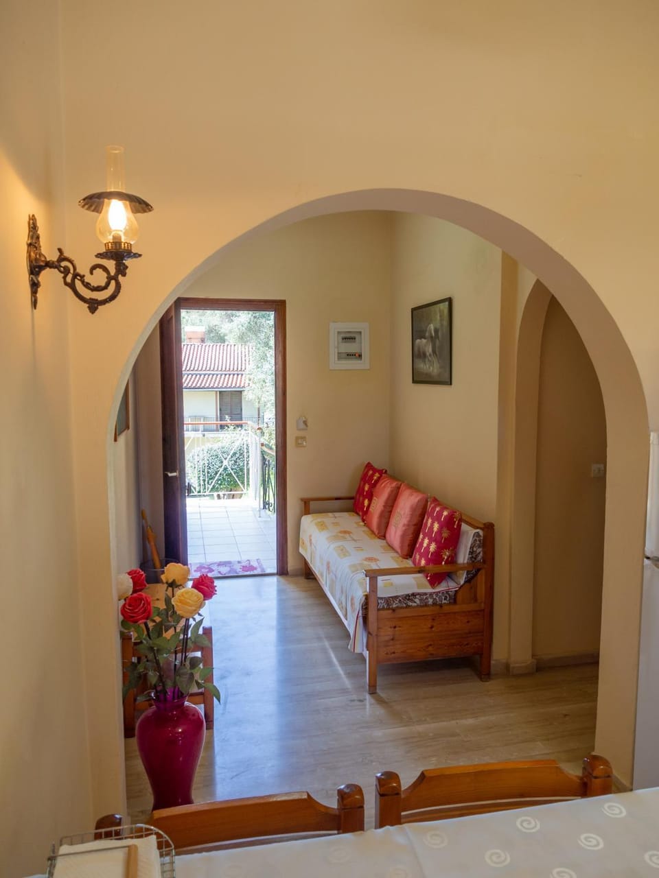 Facade/entrance, Living room, Seating area
