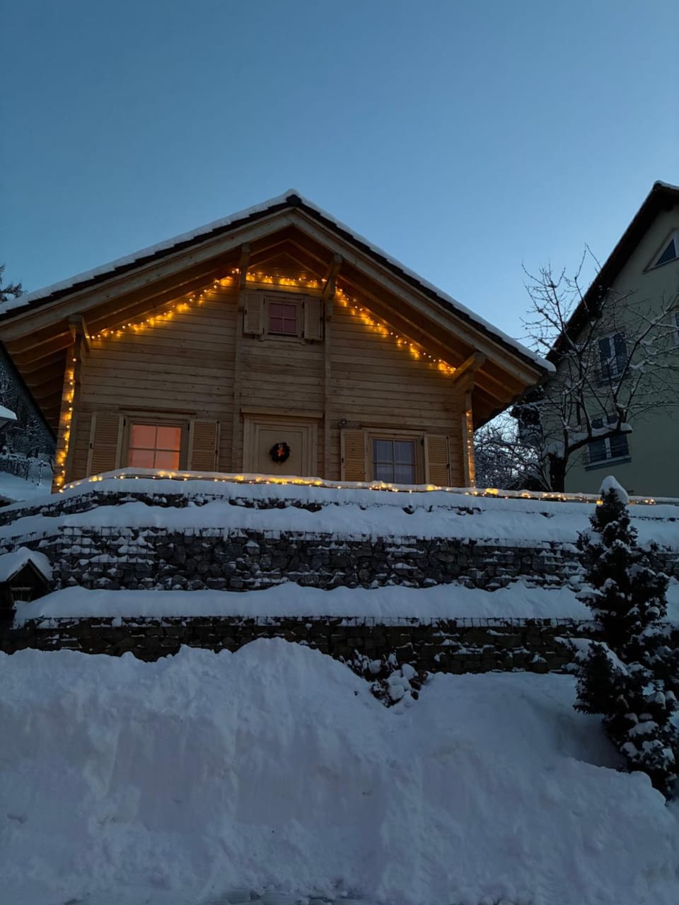 Property building, Winter