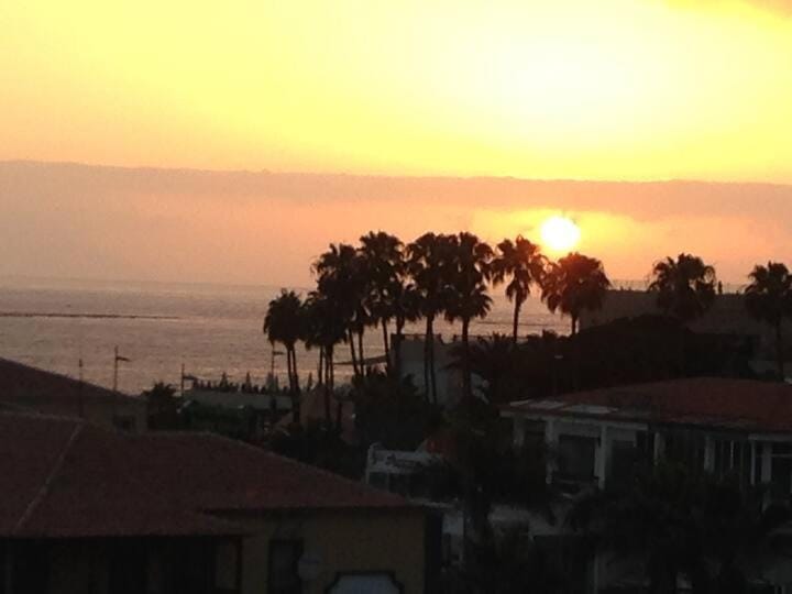 Sea view, Sunset