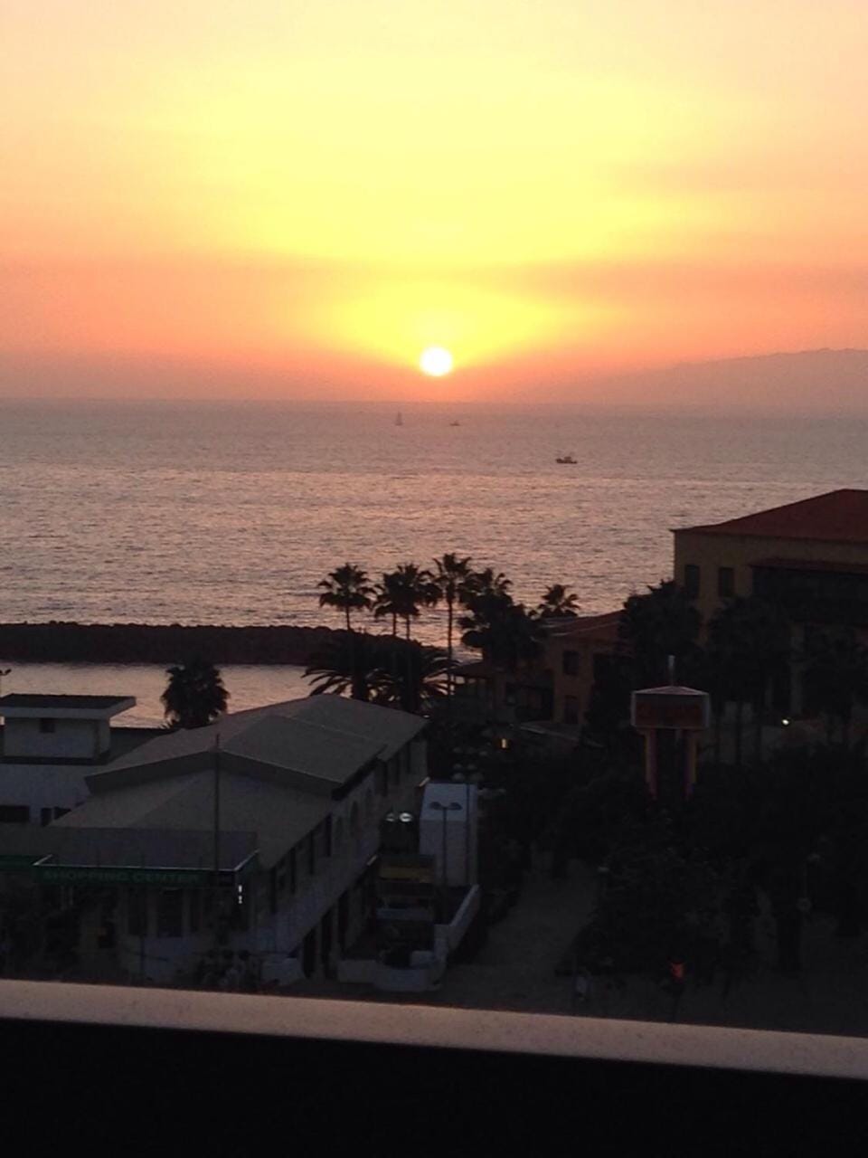 Sea view, Sunset