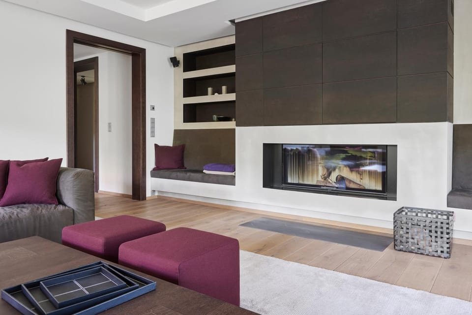 Living room, flat iron