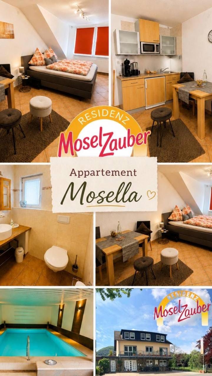 Residenz Moselzauber - Ferienwohnungen mit Pool Landschaft Apartment in Cochem-Zell