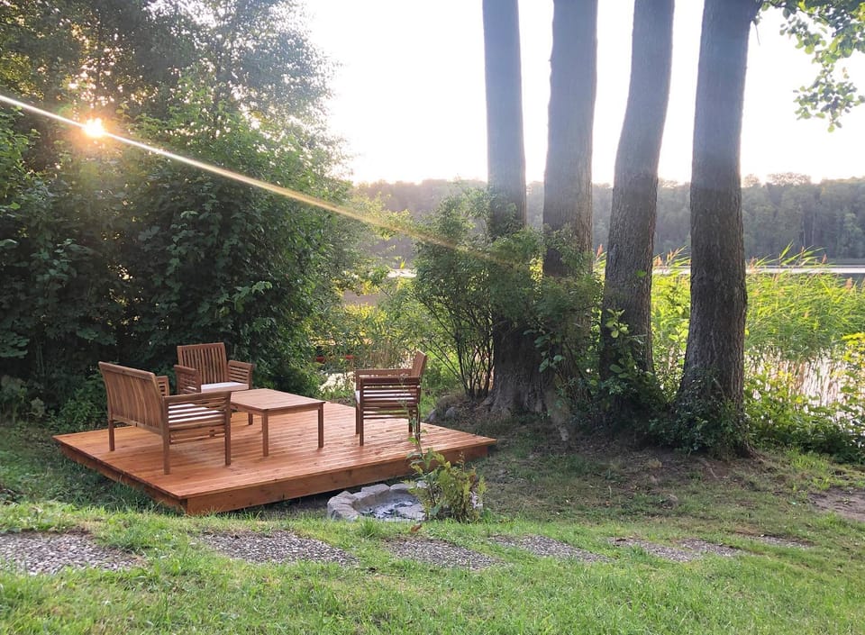 Summer, Garden, Balcony/Terrace, Garden view, Lake view