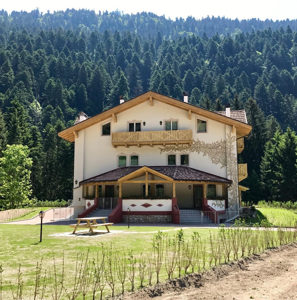 Facade/entrance, Summer, Garden view, Inner courtyard view