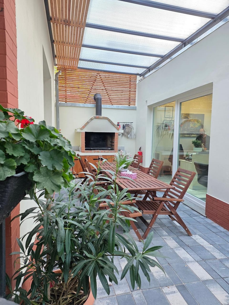 Property building, BBQ facilities