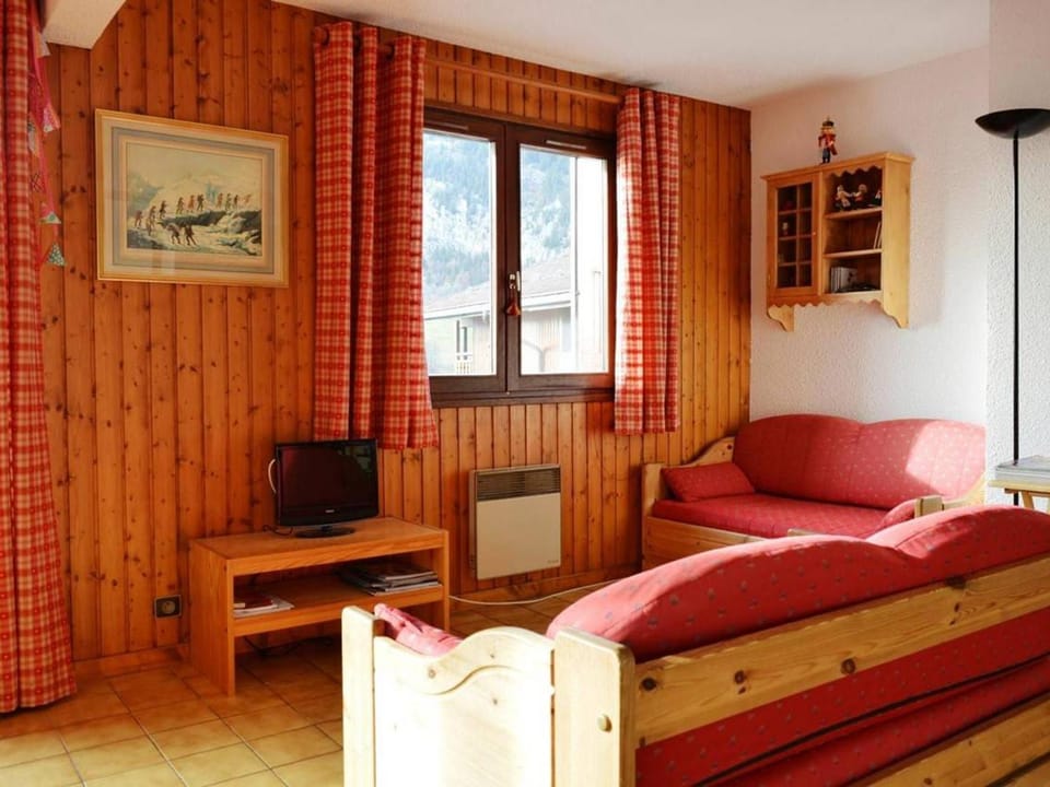 Appartement skis aux pieds 6 pers, balcon sud, garage, ménage inclus, 3* - FR-1-241-171 Apartment in Le Grand-Bornand