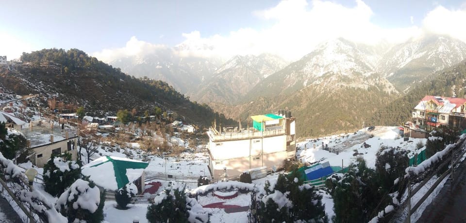 Property building, Natural landscape, Winter, Mountain view