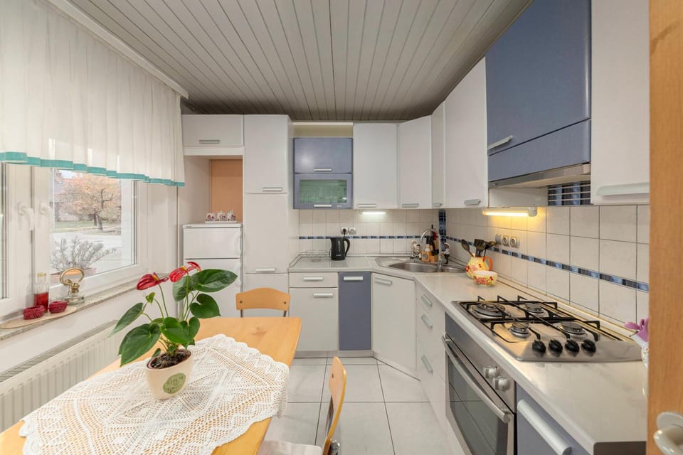 Kitchen or kitchenette, Dining area, On site, oven, stove, kitchen