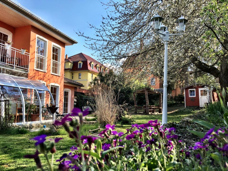 Property building, Garden view