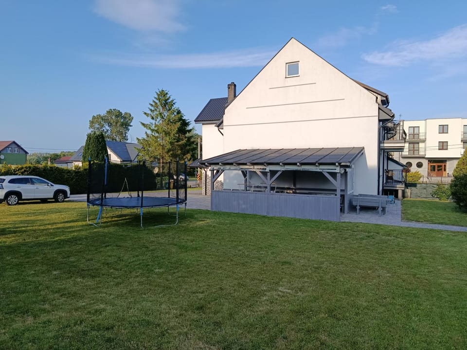 Property building, Garden view