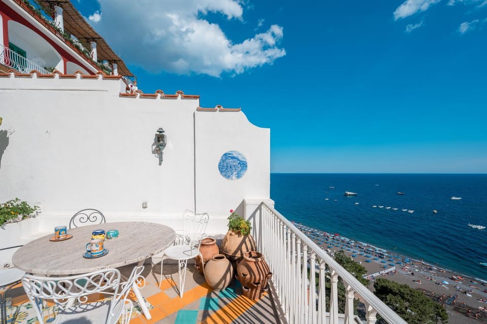 View (from property/room), Balcony/Terrace, Sea view