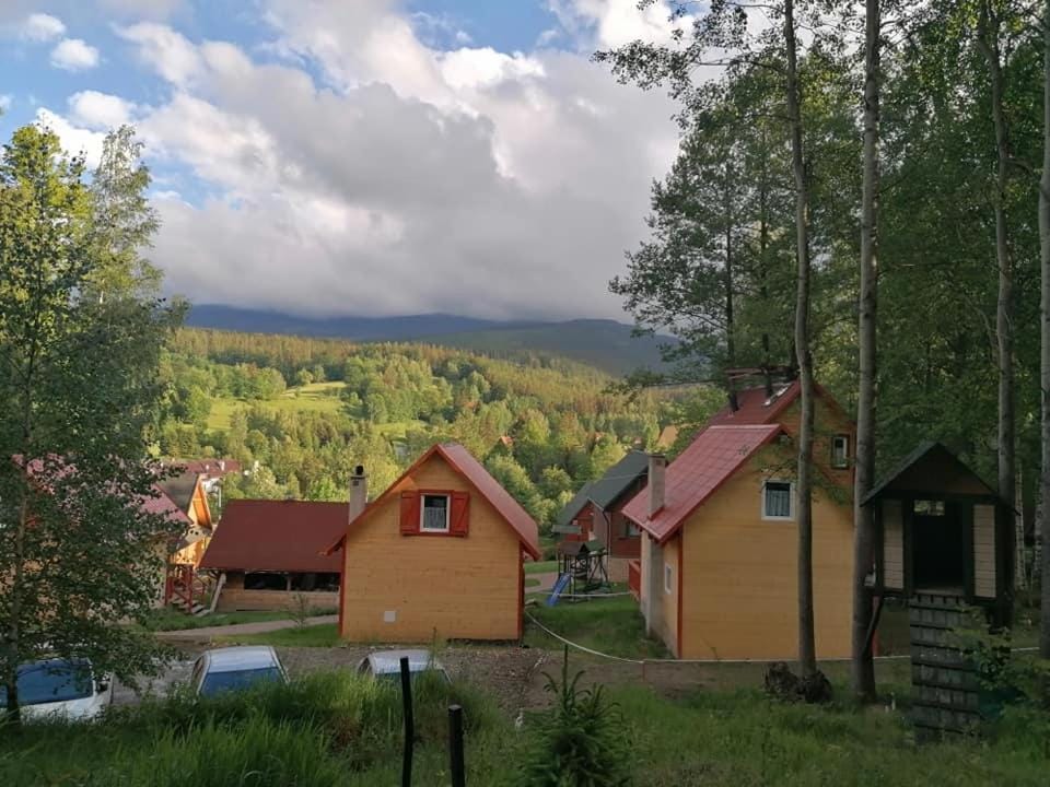Grzywaczówka -domki w Przesiece Nature lodge in Lower Silesian Voivodeship