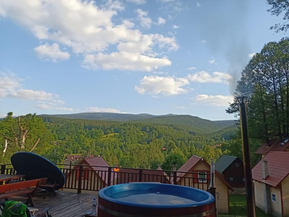 Grzywaczówka -domki w Przesiece Nature lodge in Lower Silesian Voivodeship