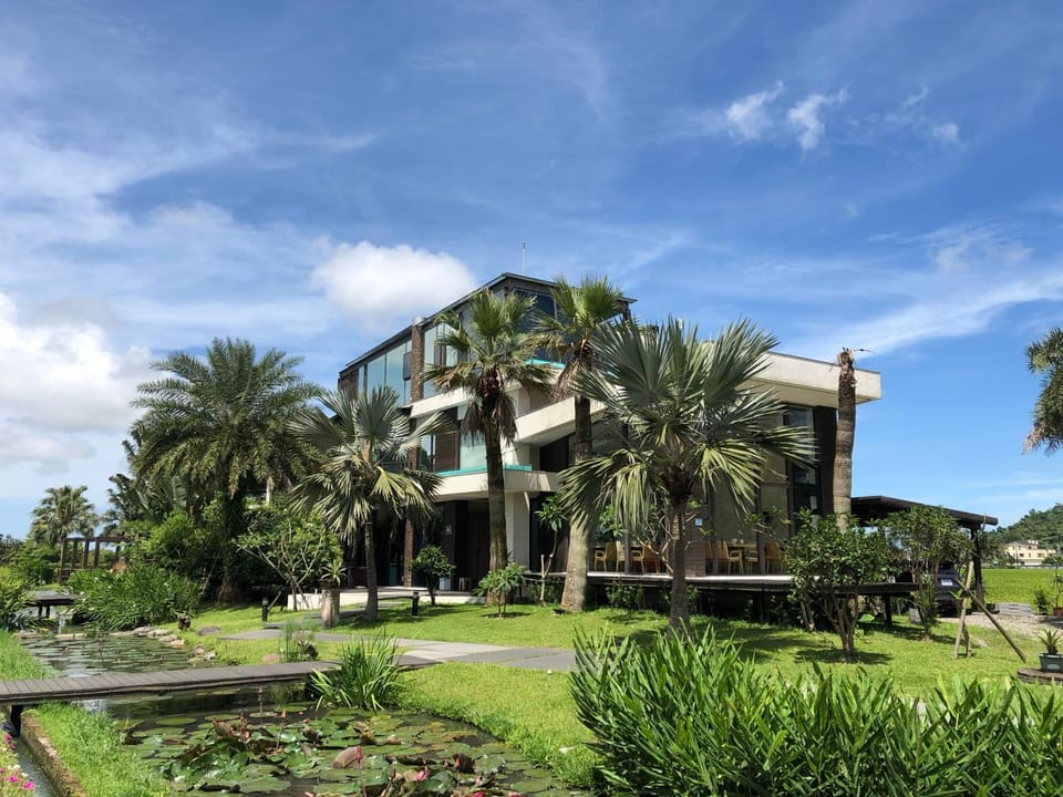 Property building, Day, Garden view