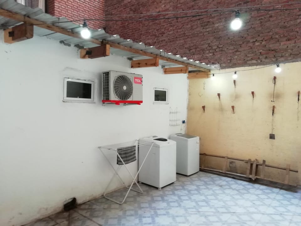 Patio, laundry