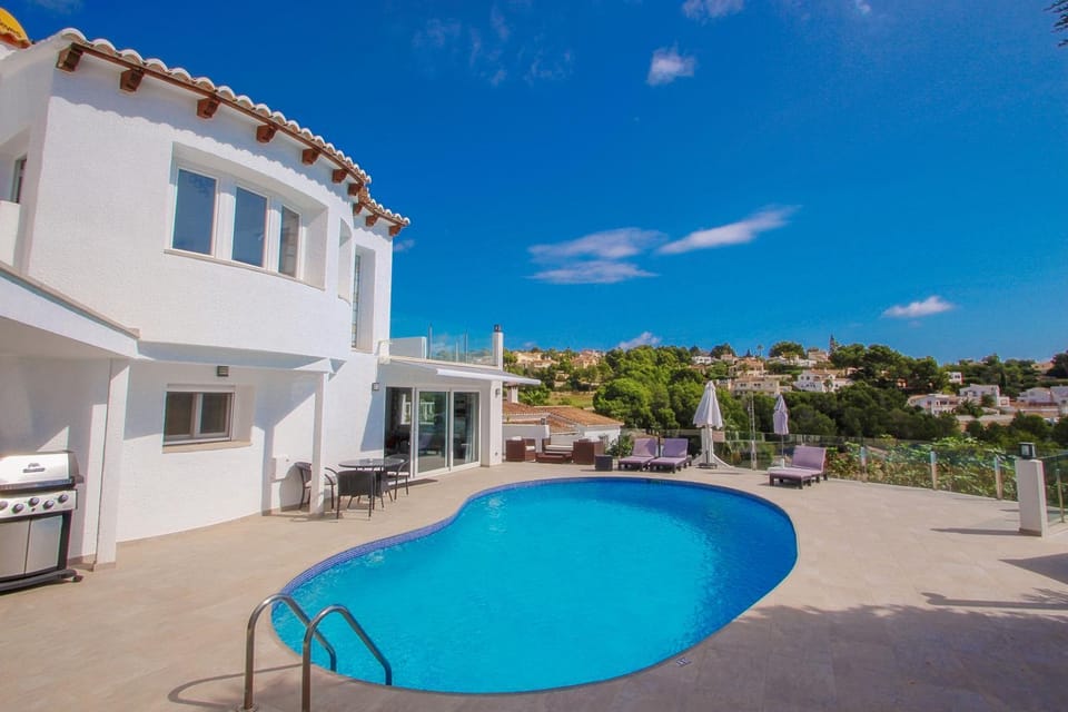 Gila - sea view villa with private pool in Benissa Villa in Marina Alta