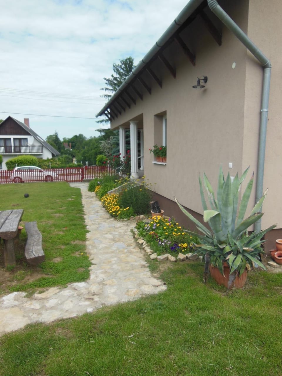 Property building, Garden