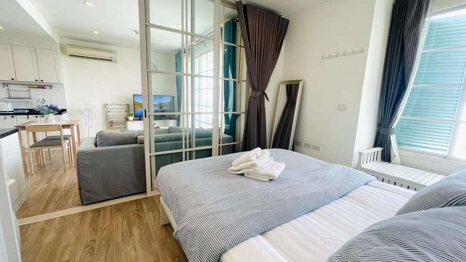 Summer Huahin712,Near Beach&Cicada,market Beautiful Swimming pool Apartment in Nong Kae