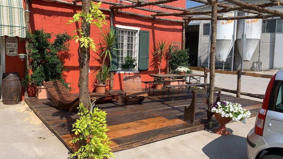 Property building, Patio, Garden, Seating area
