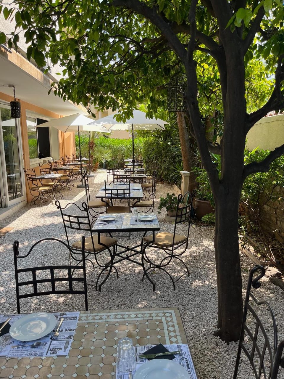 Garden, Dining area, Breakfast