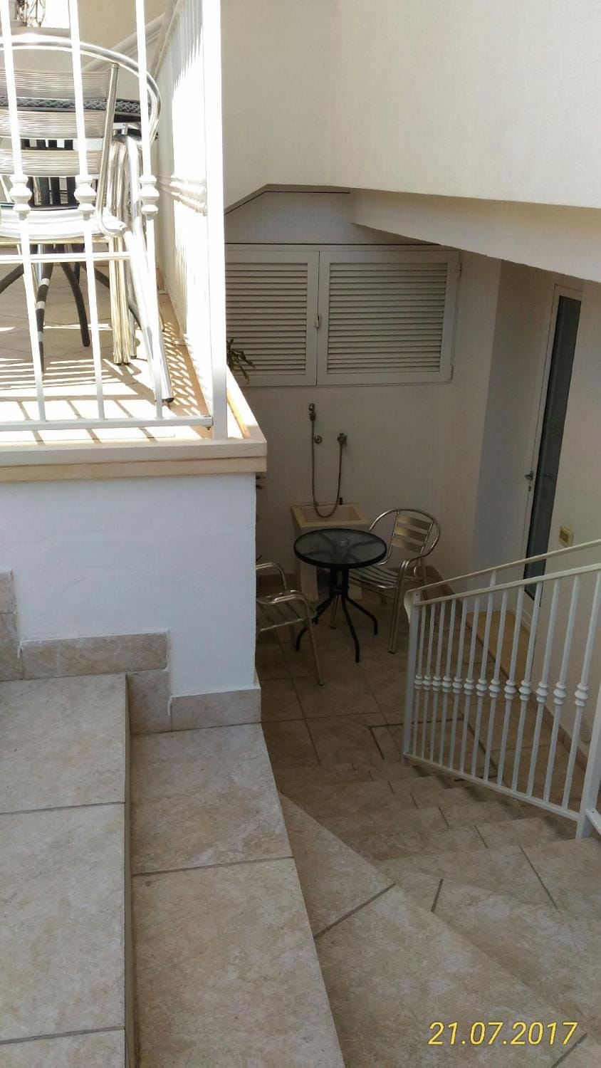 Property building, Facade/entrance, View (from property/room), Balcony/Terrace