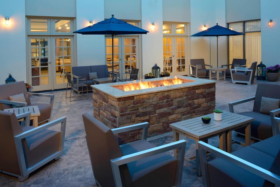 Property building, Patio, View (from property/room), Seating area