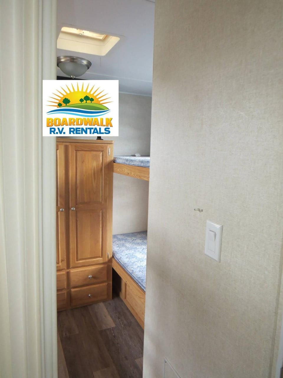 Boardwalk RV Rental (Site #14) Campground/ 
RV Resort in Prince Edward County