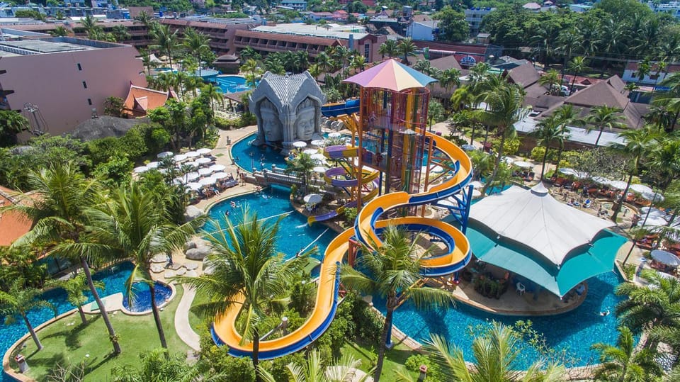 Bird's eye view, Aqua park