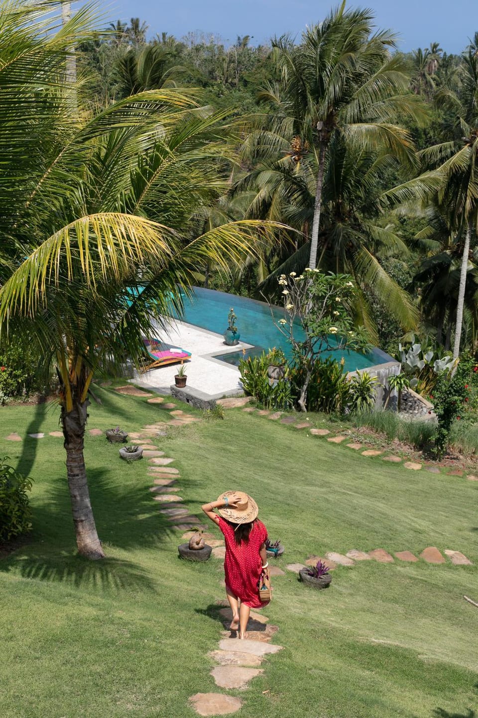 Garden, Pool view