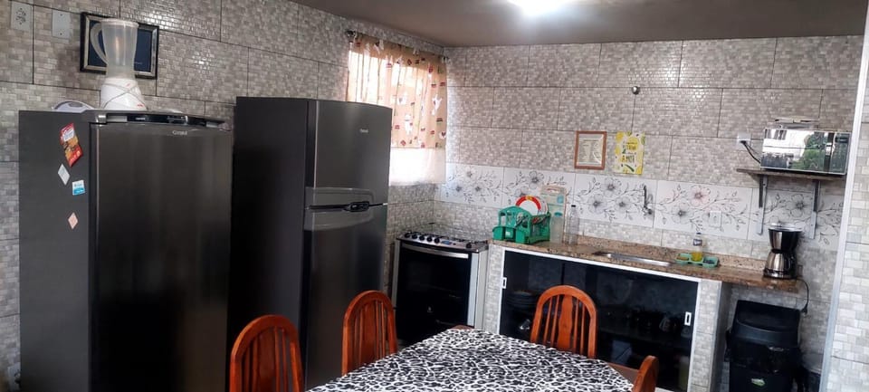 Dining area, minibar, stove