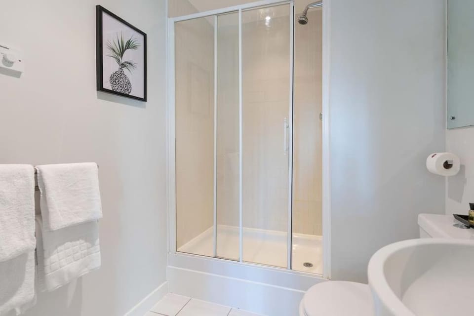 Shower, Toilet, Bathroom, towels