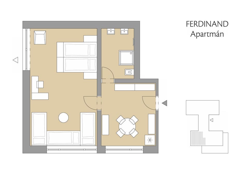 Bathroom, Living room, Floor plan, Dining area, Bedroom, On site