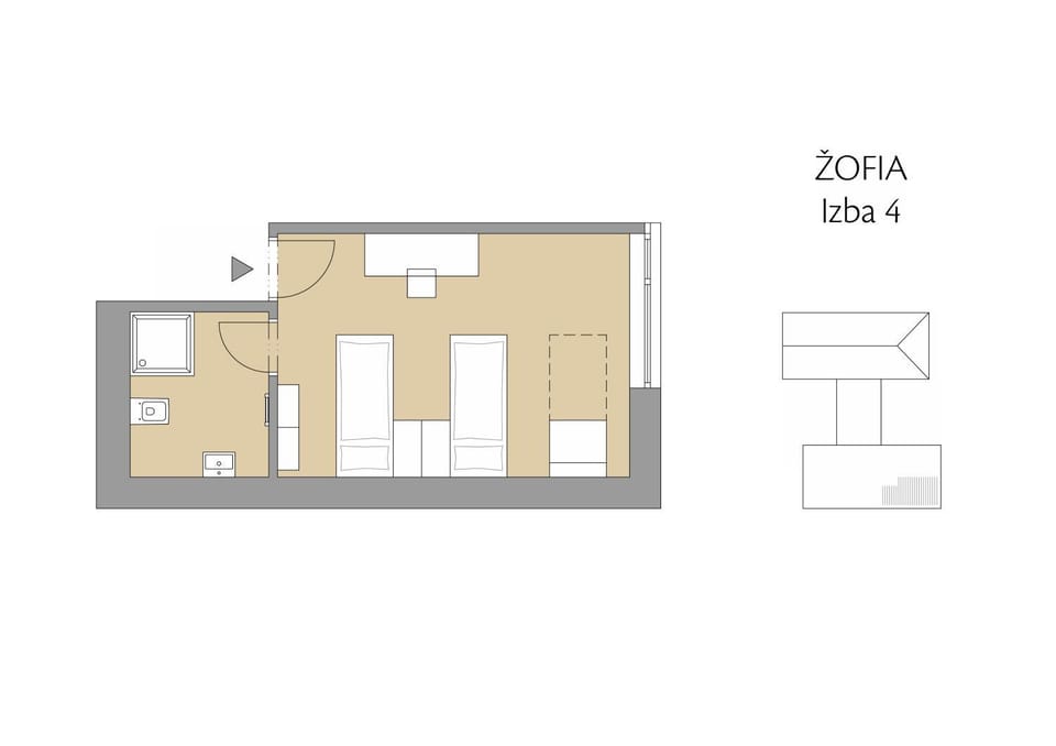 Bathroom, Floor plan, Bedroom, On site