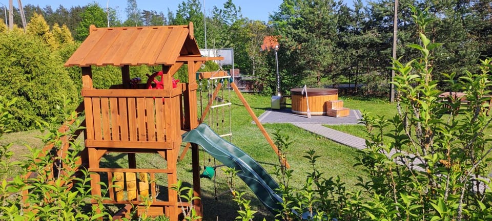 Gościniec Mazurek , Domek drewniany 1 Nature lodge in Lithuania