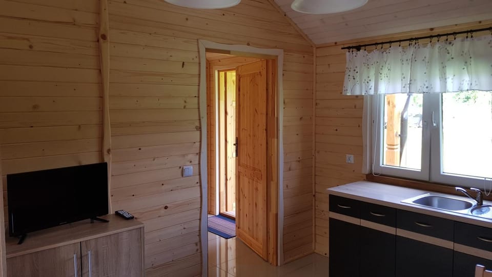 Gościniec Mazurek , Domek drewniany 1 Nature lodge in Lithuania